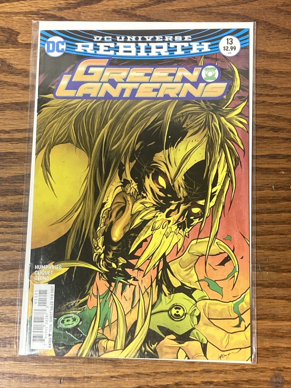 Green Lanterns #13 2017 DC Comics Comic Book Direct Edition